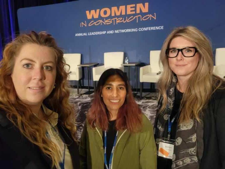 KGO team at Women in Construction Conference